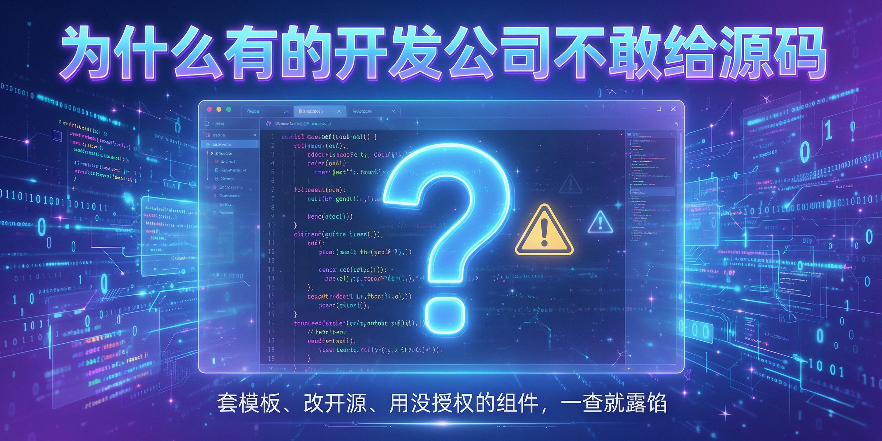 配图-为什么有的开发公司不敢给源码.jpg PG官网
